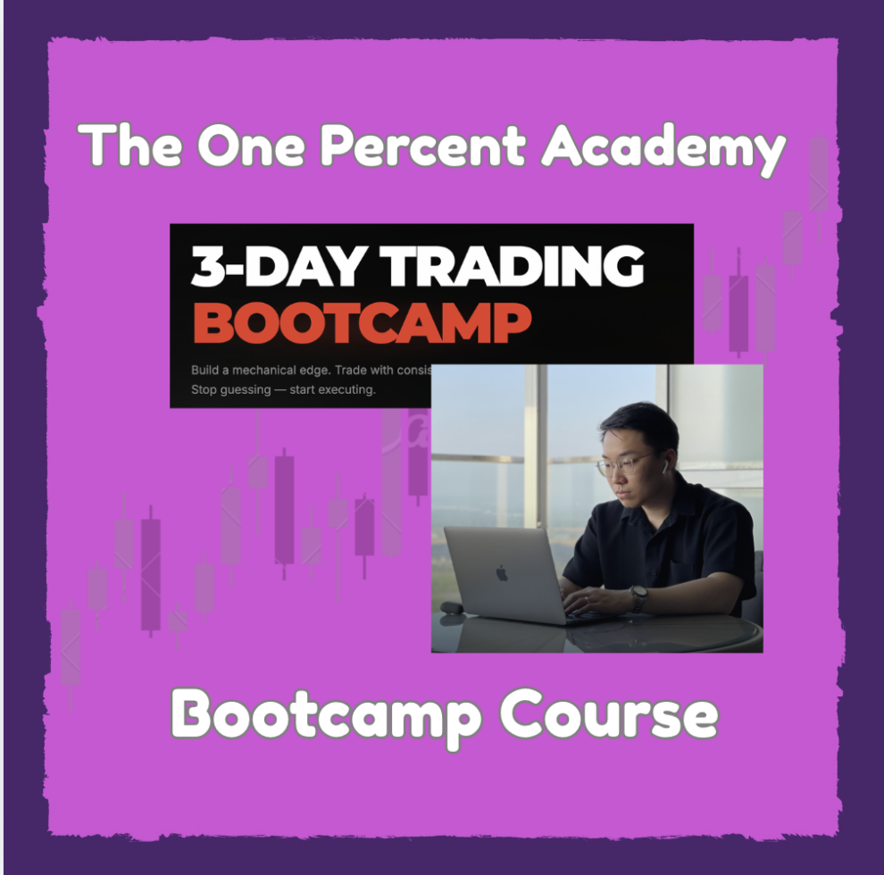 Neoh Yong: The One Percent Academy 3 Day Trading Bootcamp – Course ...